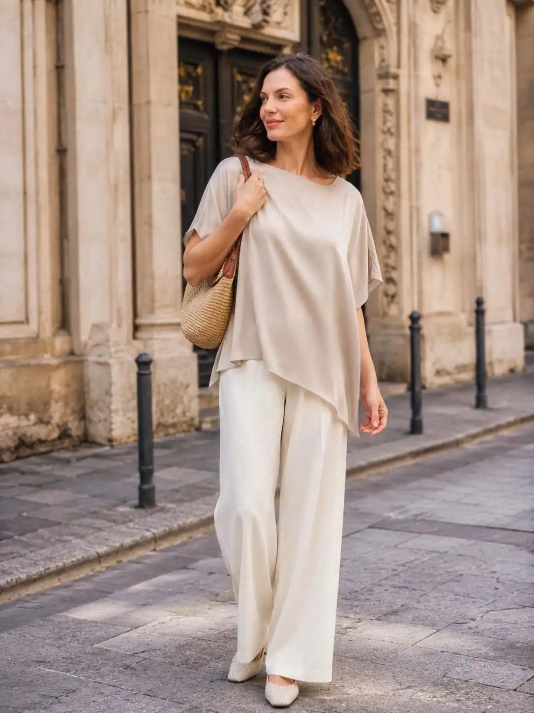 Oat Silk Ease Top