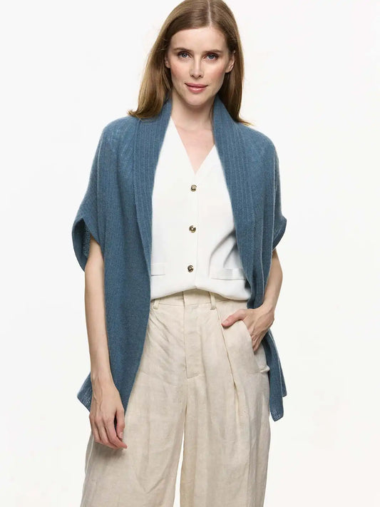 Smoke Blue Effortless Vest