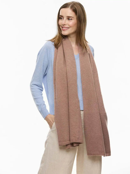FlexKnit Camel Cashmere Wrap