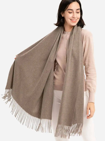 Taupe Cashmere Wrap