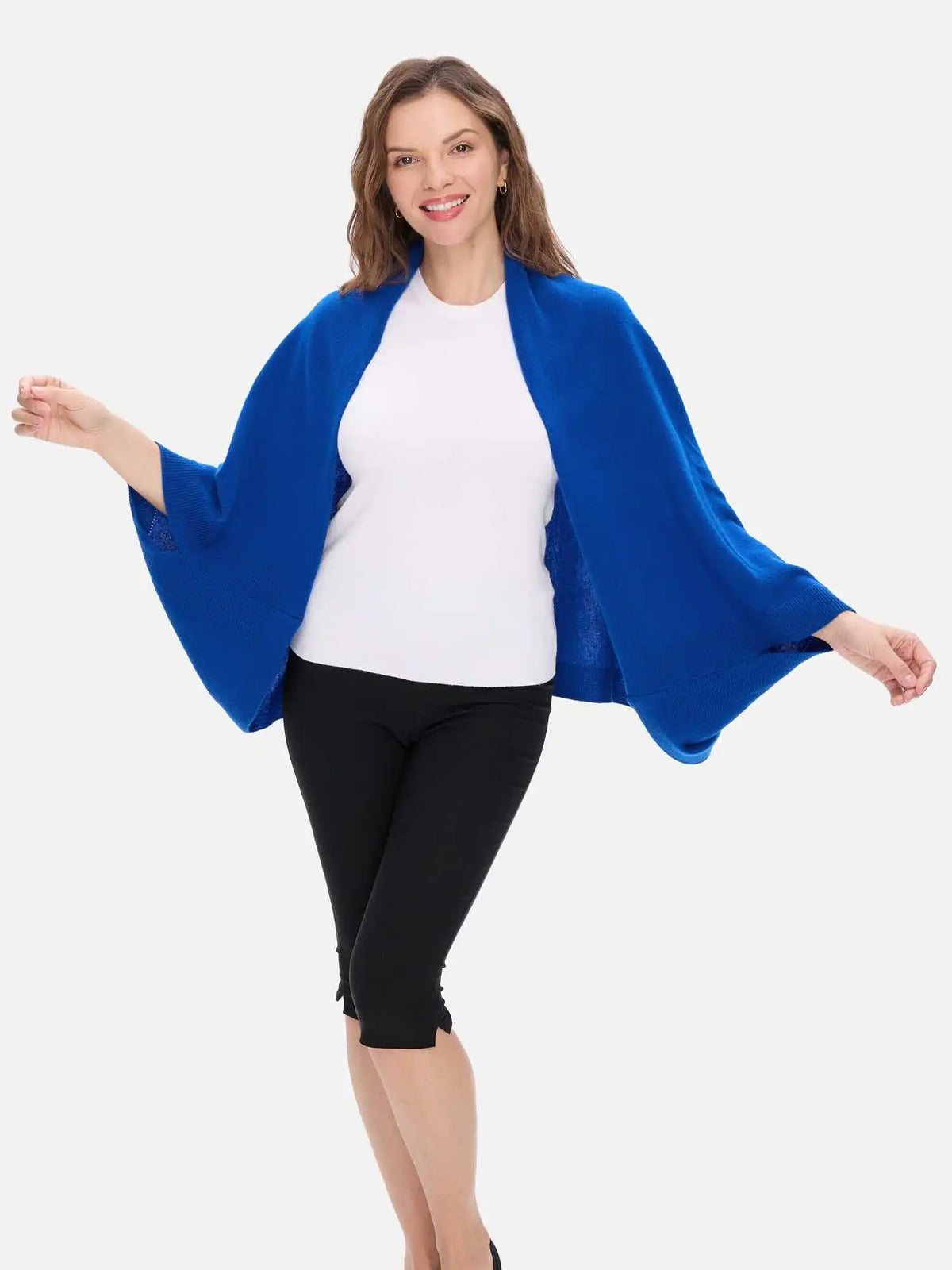 Sapphire Wearable Cashmere Wrap