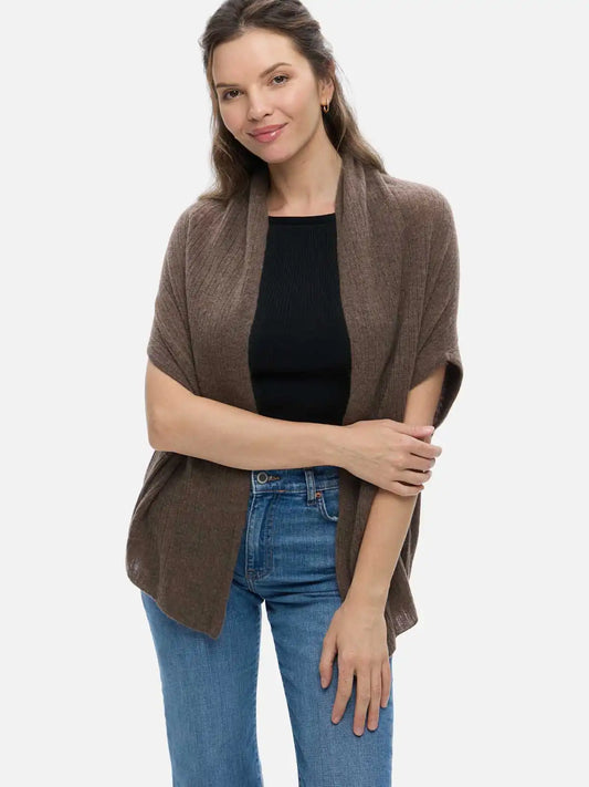 Walnut Effortless Vest