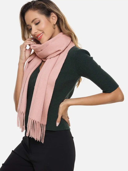 Pink Cashmere Scarf