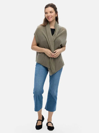 Loden Green Effortless Vest