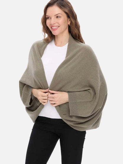 Desert Sage Wearable Cashmere Wrap