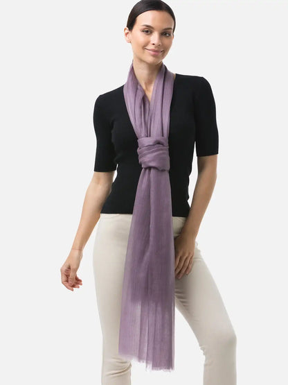 Featherlight Dusk Cashmere Scarf