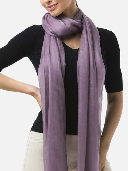 Featherlight Dusk Cashmere Scarf