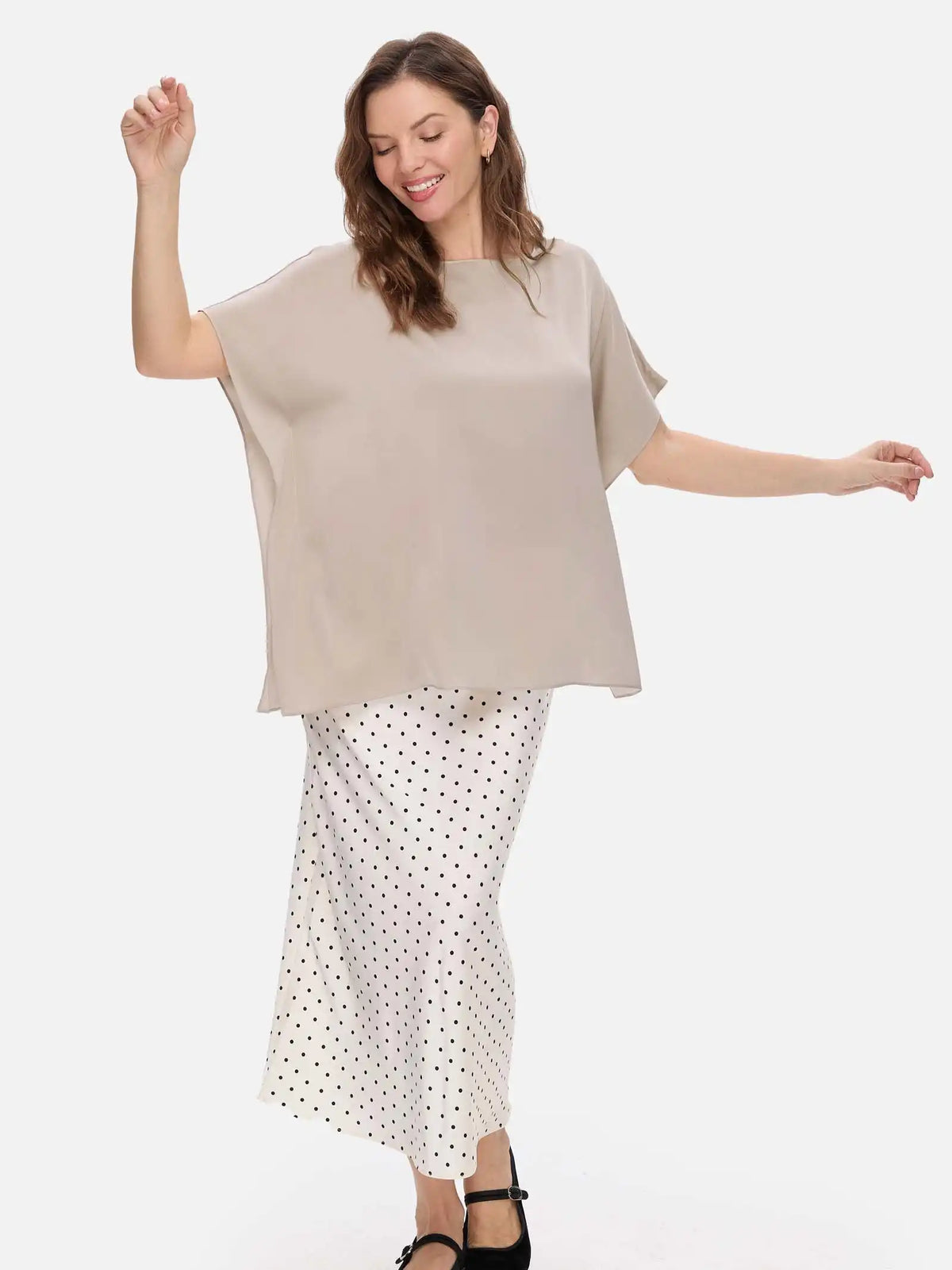 Oat Silk Ease Top