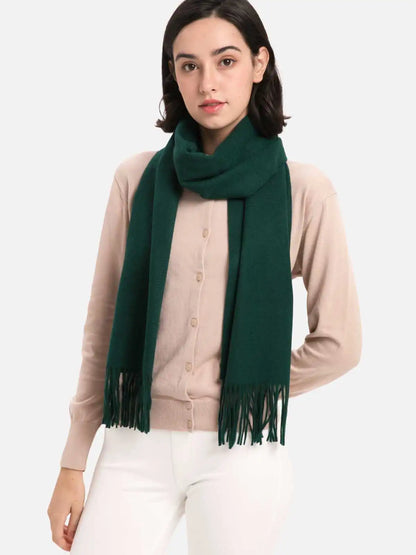 Emerald Green Cashmere Scarf