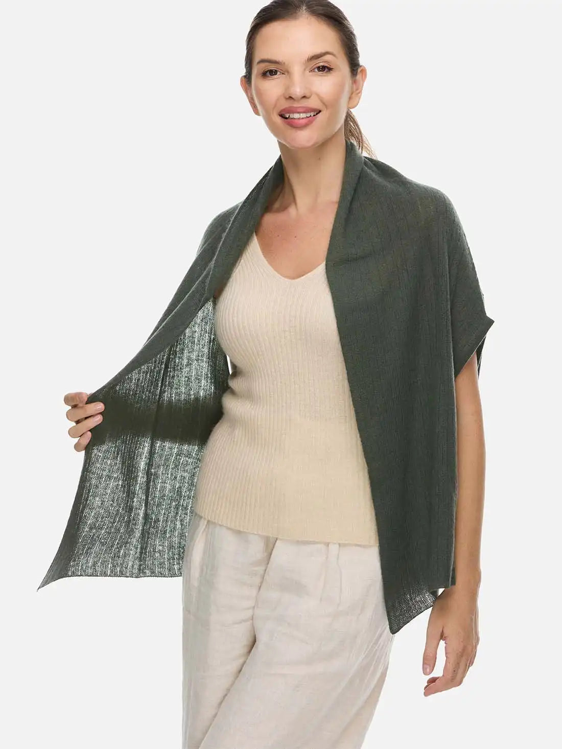 Olive Effortless Vest