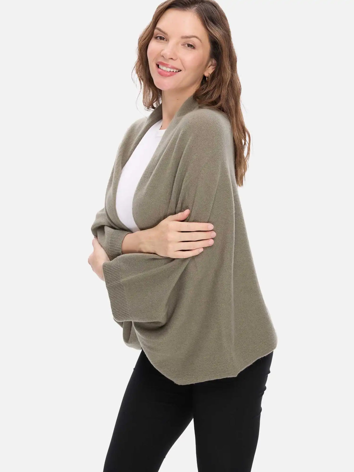 Desert Sage Wearable Cashmere Wrap