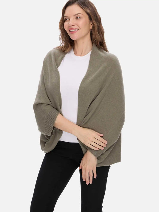 Desert Sage Wearable Cashmere Wrap