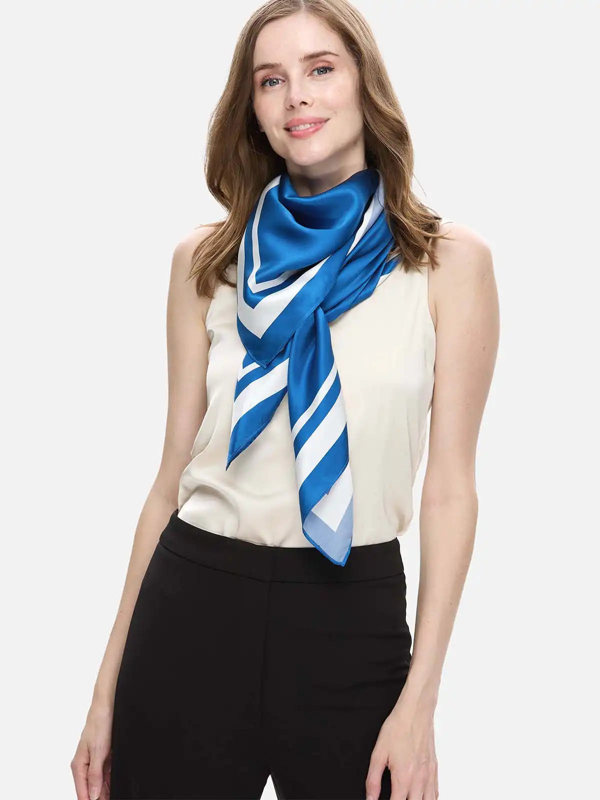 Sapphire Silk Duo Wrap
