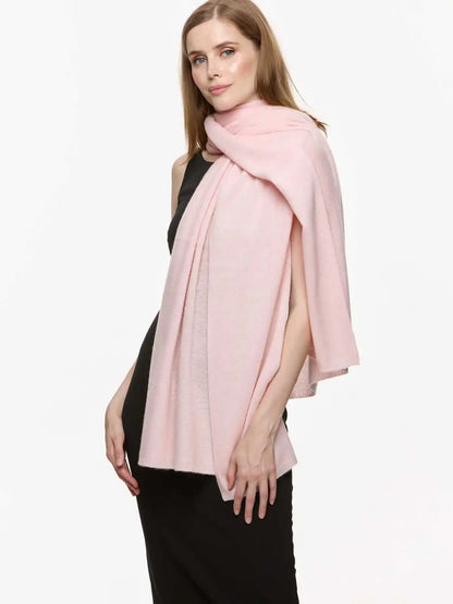 FlexKnit Light Pink Cashmere Wrap