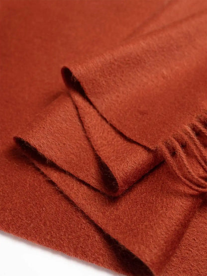Orange Cashmere Scarf