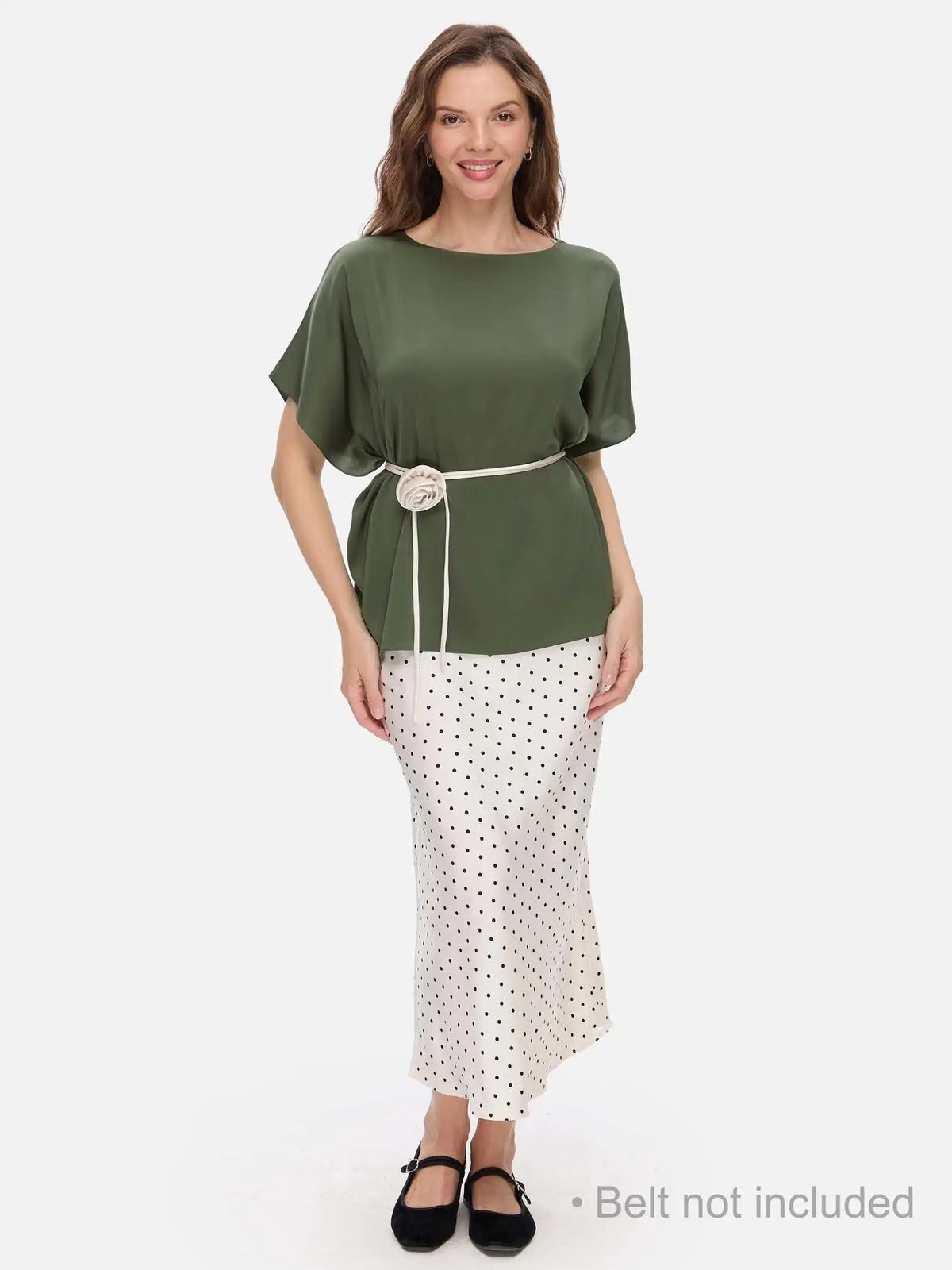 Moss Silk Ease Top