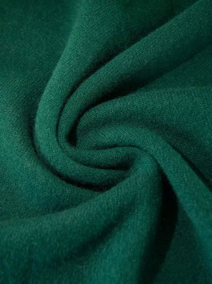 Emerald Green Wearable Cashmere Wrap
