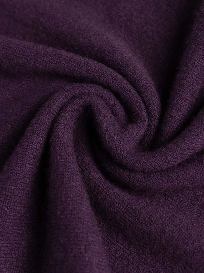 Purple Wearable Cashmere Wrap