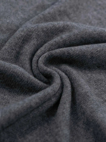 Gray Wearable Cashmere Wrap