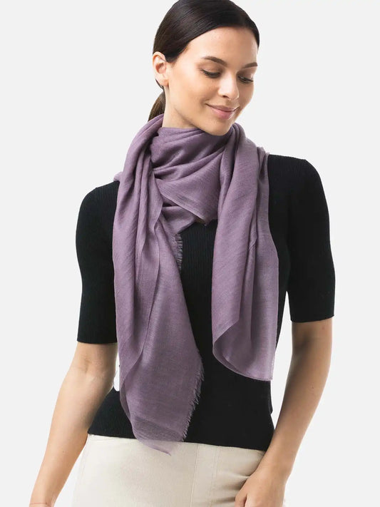 Featherlight Dusk Cashmere Scarf