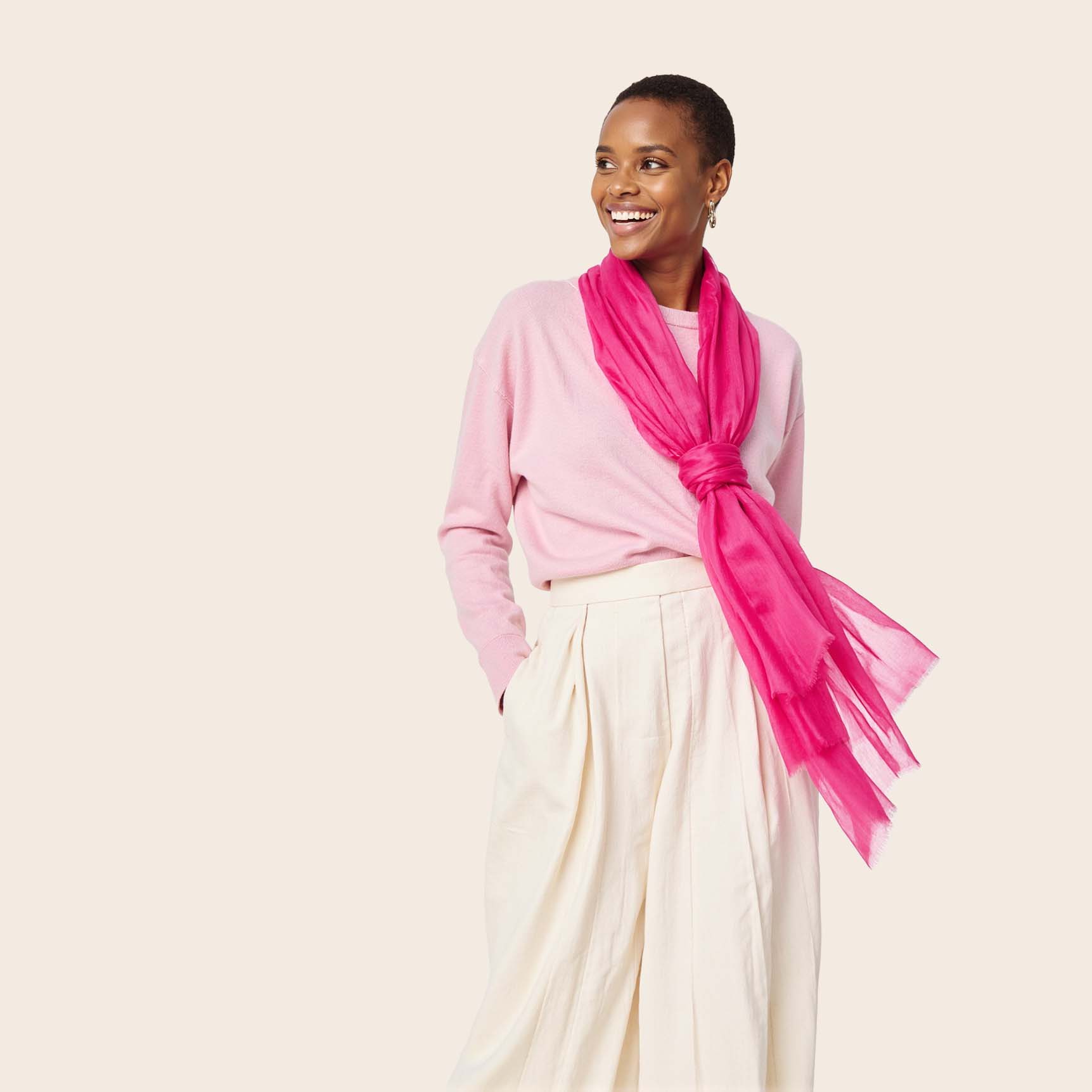 Featherlight scarf collection