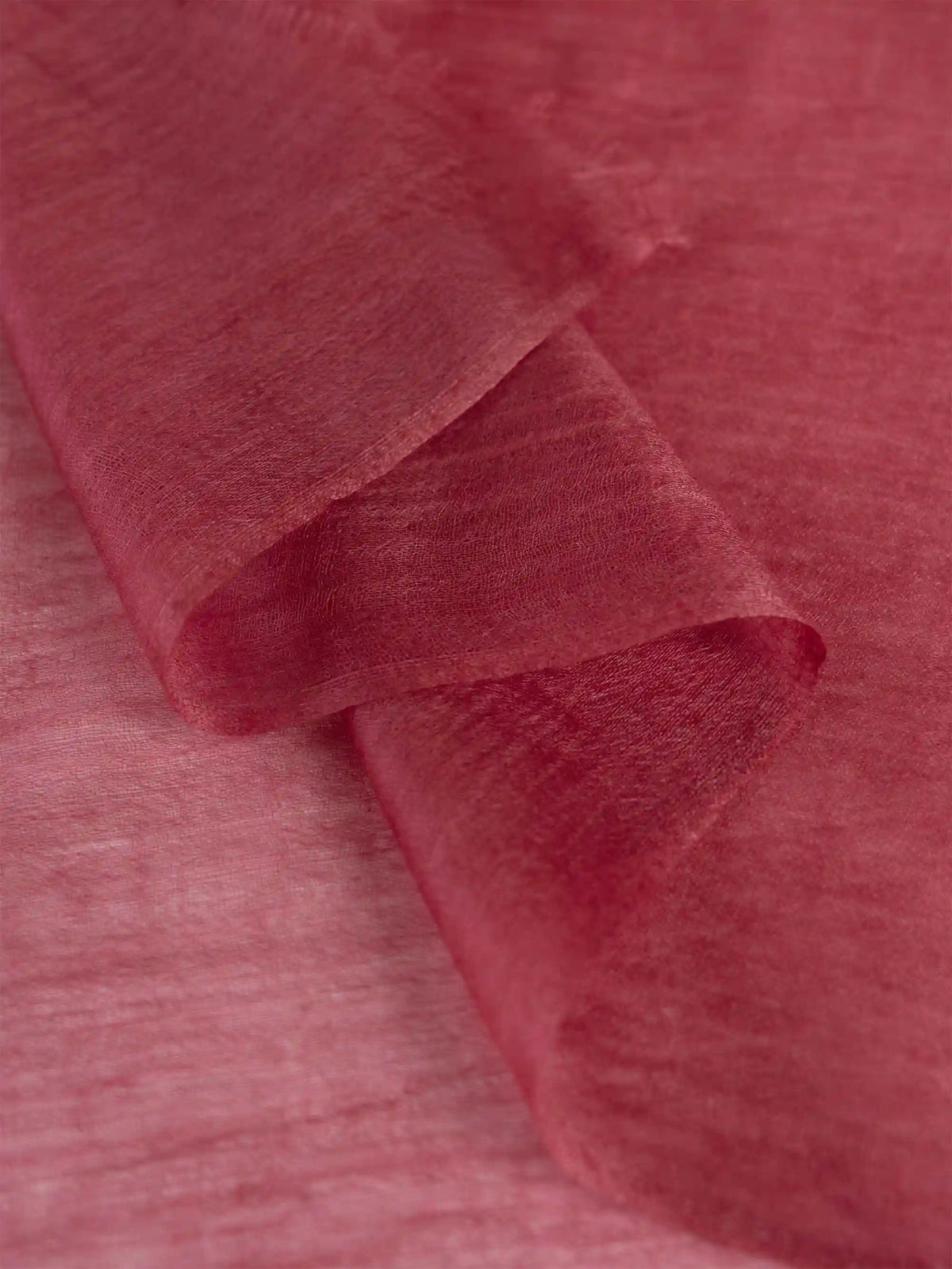 Featherlight Garnet Cashmere Scarf