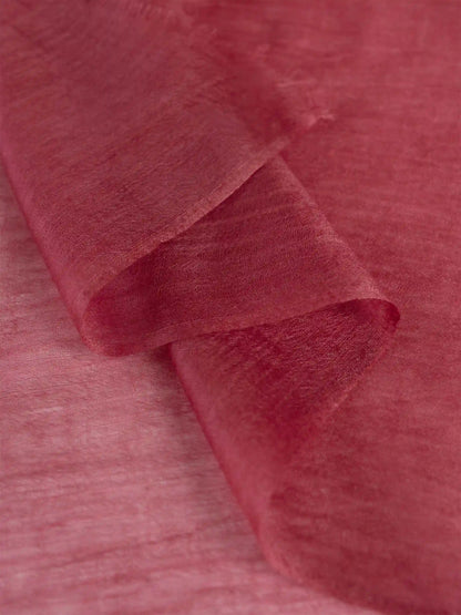 Featherlight Garnet Cashmere Scarf