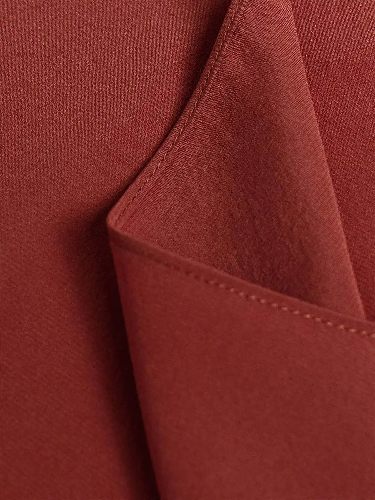 Clay Red Silk Ease Top