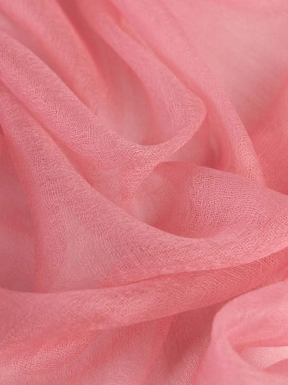 Featherlight Azalea Cashmere Scarf